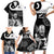 New Zealand Silver Fern Rugby Family Matching Short Sleeve Bodycon Dress and Hawaiian Shirt Go Champions NZ All Black Maori Koru LT14 - Polynesian Pride