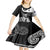 New Zealand Silver Fern Rugby Kid Short Sleeve Dress Go Champions NZ All Black Maori Koru LT14 - Polynesian Pride