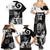 Custom New Zealand Silver Fern Rugby Family Matching Summer Maxi Dress and Hawaiian Shirt Go Champions NZ All Black Maori Koru LT14 - Polynesian Pride