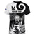 Custom New Zealand Silver Fern Rugby Women V Neck T Shirt Go Champions NZ All Black Maori Koru LT14 - Polynesian Pride