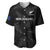 New Zealand Silver Fern Rugby Baseball Jersey 2023 Go Aotearoa Champions World Cup LT14 Black - Polynesian Pride