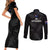 New Zealand Silver Fern Rugby Couples Matching Short Sleeve Bodycon Dress and Long Sleeve Button Shirts 2023 Go Aotearoa Champions World Cup LT14 - Polynesian Pride
