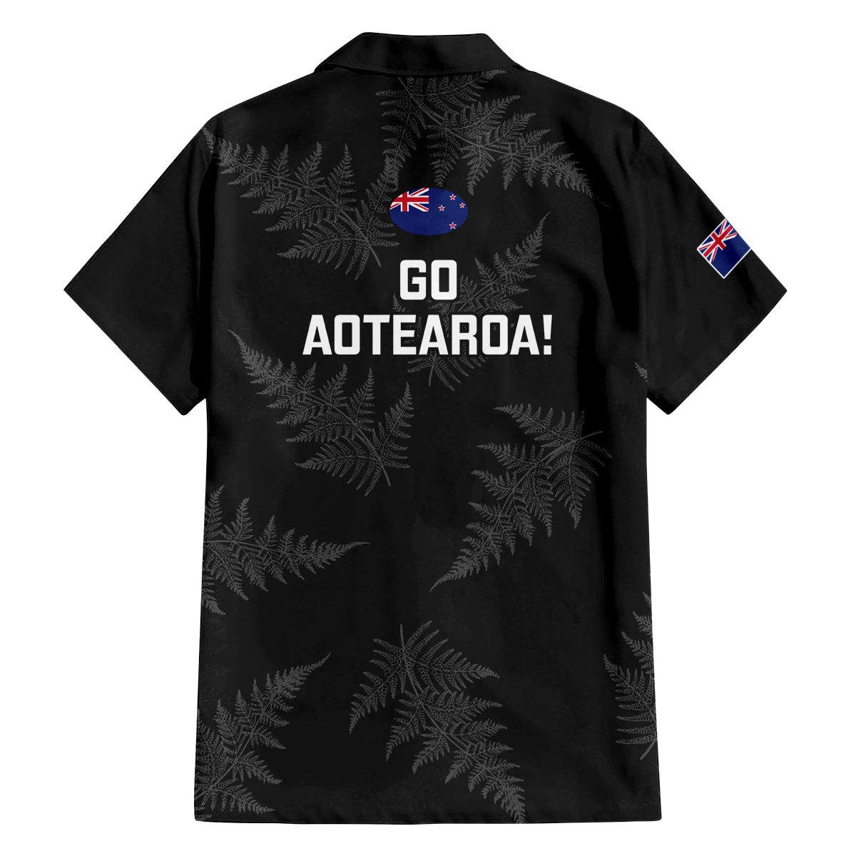 New Zealand Silver Fern Rugby Family Matching Off Shoulder Maxi Dress and Hawaiian Shirt 2023 Go Aotearoa Champions World Cup LT14 - Polynesian Pride