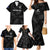 Custom New Zealand Silver Fern Rugby Family Matching Mermaid Dress and Hawaiian Shirt 2023 Go Aotearoa Champions World Cup LT14 - Polynesian Pride