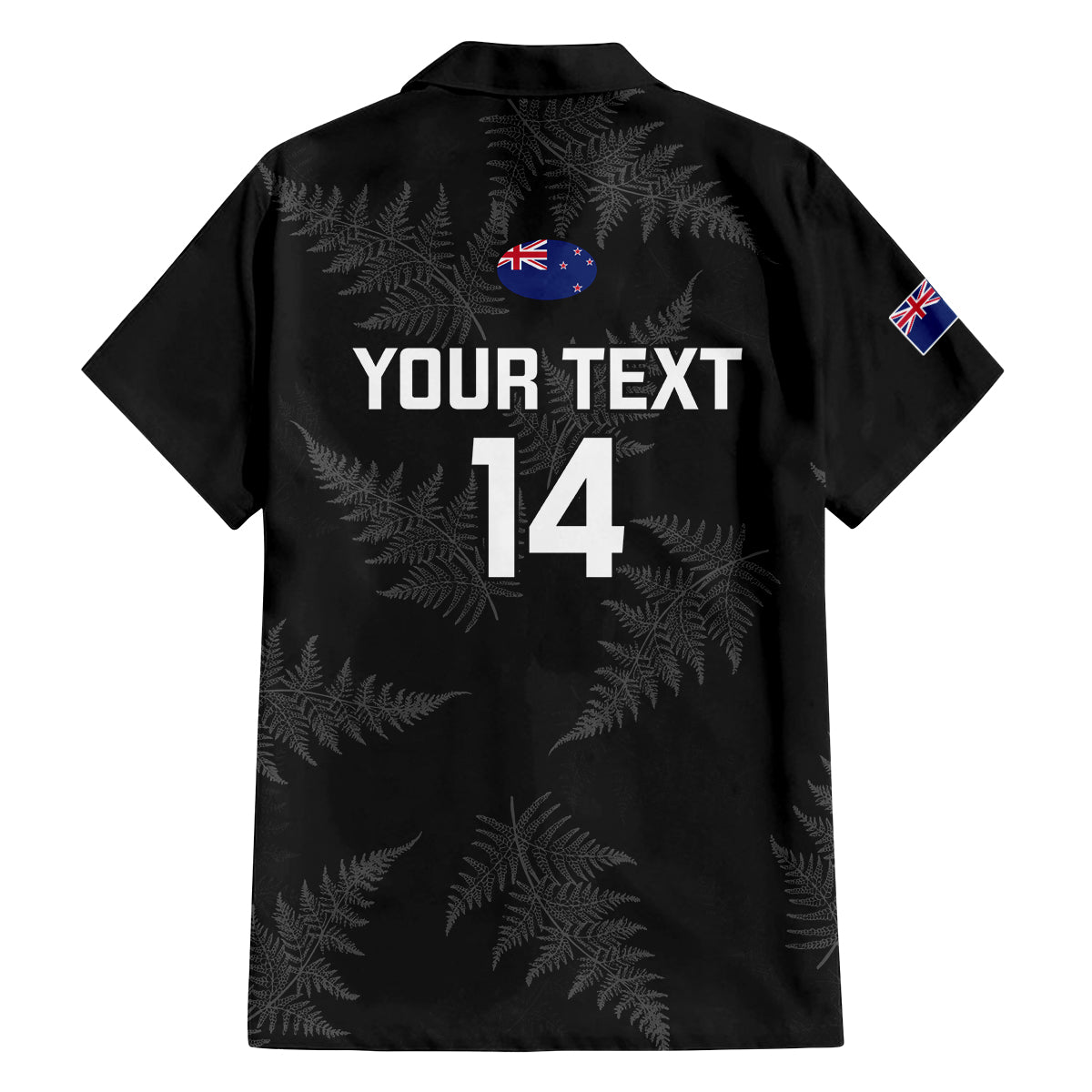 Custom New Zealand Silver Fern Rugby Family Matching Tank Maxi Dress and Hawaiian Shirt 2023 Go Aotearoa Champions World Cup LT14 - Polynesian Pride