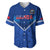 Samoa Rugby Baseball Jersey 2023 Go Manu Samoa LT14 Blue - Polynesian Pride