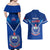 Samoa Rugby Couples Matching Off Shoulder Maxi Dress and Hawaiian Shirt 2023 Go Manu Samoa LT14 - Polynesian Pride