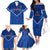 Samoa Rugby Family Matching Off Shoulder Long Sleeve Dress and Hawaiian Shirt 2023 Go Manu Samoa LT14 - Polynesian Pride