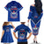 Samoa Rugby Family Matching Off Shoulder Long Sleeve Dress and Hawaiian Shirt 2023 Go Manu Samoa LT14 - Polynesian Pride