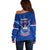 Samoa Rugby Off Shoulder Sweater 2023 Go Manu Samoa LT14 - Polynesian Pride