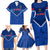 Custom Samoa Rugby Family Matching Long Sleeve Bodycon Dress and Hawaiian Shirt 2023 Go Manu Samoa LT14 - Polynesian Pride