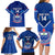 Custom Samoa Rugby Family Matching Long Sleeve Bodycon Dress and Hawaiian Shirt 2023 Go Manu Samoa LT14 - Polynesian Pride