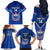 Custom Samoa Rugby Family Matching Off Shoulder Long Sleeve Dress and Hawaiian Shirt 2023 Go Manu Samoa LT14 - Polynesian Pride