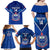 Custom Samoa Rugby Family Matching Off Shoulder Maxi Dress and Hawaiian Shirt 2023 Go Manu Samoa LT14 - Polynesian Pride