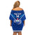 Custom Samoa Rugby Family Matching Off Shoulder Short Dress and Hawaiian Shirt 2023 Go Manu Samoa LT14 - Polynesian Pride