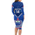 Custom Samoa Rugby Long Sleeve Bodycon Dress 2023 Go Manu Samoa LT14 - Polynesian Pride