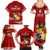 Tonga Rugby Family Matching Summer Maxi Dress and Hawaiian Shirt 2023 Ikale Tahi Tongan Ngatu Pattern LT14 - Polynesian Pride