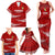 Tonga Rugby Family Matching Tank Maxi Dress and Hawaiian Shirt 2023 Ikale Tahi Tongan Ngatu Pattern LT14 - Polynesian Pride