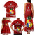 Tonga Rugby Family Matching Tank Maxi Dress and Hawaiian Shirt 2023 Ikale Tahi Tongan Ngatu Pattern LT14 - Polynesian Pride