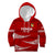 Tonga Rugby Kid Hoodie 2023 Ikale Tahi Tongan Ngatu Pattern LT14 Hoodie Red - Polynesian Pride