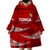 Tonga Rugby Wearable Blanket Hoodie 2023 Ikale Tahi Tongan Ngatu Pattern LT14 - Polynesian Pride