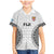 Fiji Rugby Family Matching Mermaid Dress and Hawaiian Shirt 2023 Go Champions World Cup Fijian Tapa Pattern LT14 Son's Shirt White - Polynesian Pride