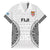 Fiji Rugby Family Matching Short Sleeve Bodycon Dress and Hawaiian Shirt 2023 Go Champions World Cup Fijian Tapa Pattern LT14 Dad's Shirt - Short Sleeve White - Polynesian Pride