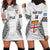 Custom Fiji Rugby Hoodie Dress 2023 Go Champions World Cup Fijian Tapa Pattern LT14 - Polynesian Pride