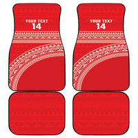 Mate Ma'a Tonga 2026 Rugby Custom Car Mats Go Champions Tongan Ngatu Pattern LT14 - Polynesian Pride