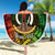Personalised Vanuatu Family Day Beach Blanket Happy 26 December Vanuatuan Pig Tusk LT14 - Polynesian Pride