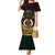 Personalised Vanuatu Family Day Mermaid Dress Happy 26 December Vanuatuan Pig Tusk LT14 Women Black - Polynesian Pride