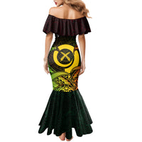 Personalised Vanuatu Family Day Mermaid Dress Happy 26 December Vanuatuan Pig Tusk LT14 - Polynesian Pride