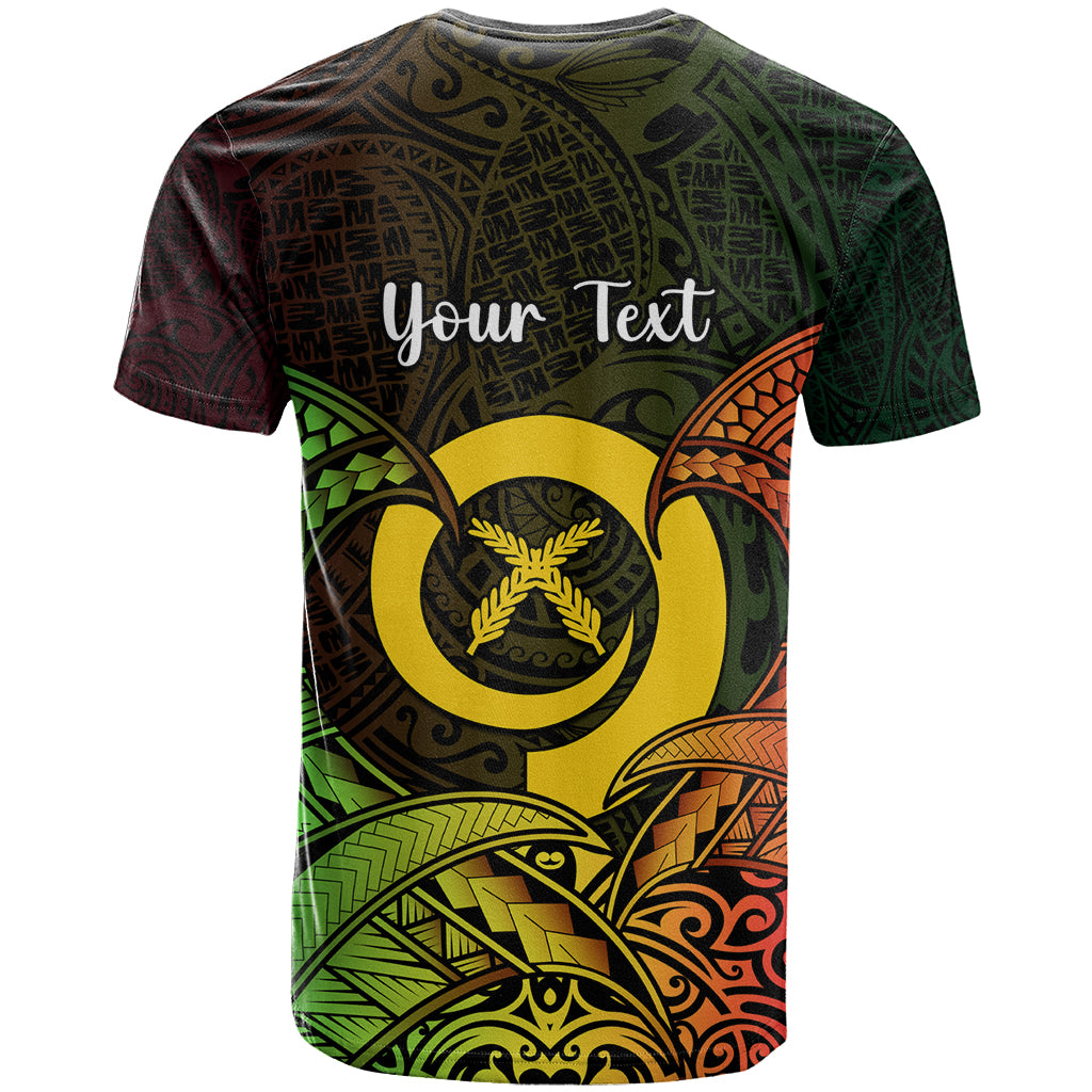 Personalised Vanuatu Family Day T Shirt Happy 26 December Vanuatuan Pig Tusk LT14 - Polynesian Pride