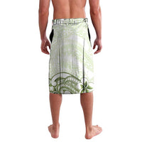 Green And White Hawaii Chameleon Lavalava Plumeria Polynesian Tribal Art LT14 - Polynesian Pride