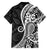 Black Polynesia Paisley Family Matching Short Sleeve Bodycon Dress and Hawaiian Shirt Polynesian With Tropical Flowers LT14 - Polynesian Pride