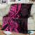 Pink Polynesia Paisley Blanket Polynesian With Tropical Flowers LT14 - Polynesian Pride