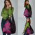 Pink Polynesia Paisley Grocery Bag Polynesian With Tropical Flowers