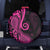 Pink Polynesia Paisley Spare Tire Cover Polynesian With Tropical Flowers LT14 Pink - Polynesian Pride