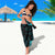 Polynesia Paisley Sarong Polynesian With Tropical Flowers - Turquoise LT14 - Polynesian Pride