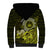 Lime Green Talofa Samoa Sherpa Hoodie Samoan Kava Bowl Siapo Pattern LT14 - Polynesian Pride