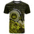 Lime Green Talofa Samoa T Shirt Samoan Kava Bowl Siapo Pattern LT14 Lime Green - Polynesian Pride