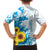 New Zealand Autism Awareness Month Family Matching Long Sleeve Bodycon Dress and Hawaiian Shirt Takiwatanga Maori Lizard With Sunflower