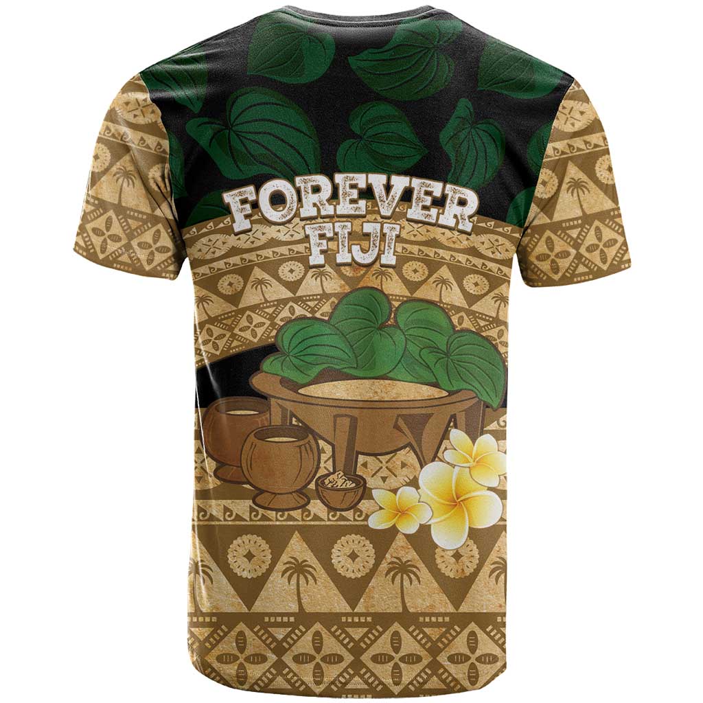 Bula Fiji Kava Bowl T Shirt Fijian Tapa Cloth Vintage Vibe