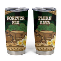 Bula Fiji Kava Bowl Tumbler Cup Fijian Tapa Cloth Vintage Vibe