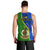 Personalised Vanuatu Malampa Province Men Tank Top Turtle Sand Drawing Unique Tapa Pattern LT14 - Polynesian Pride