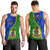 Personalised Vanuatu Malampa Province Men Tank Top Turtle Sand Drawing Unique Tapa Pattern LT14 - Polynesian Pride