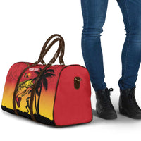 Custom Papua New Guinea Cricket Travel Bag PNG Barramundis - Polynesian Pride