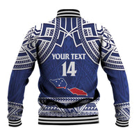 Custom Samoa Cricket Baseball Jacket Go Champions Samoan LT14 - Polynesian Pride