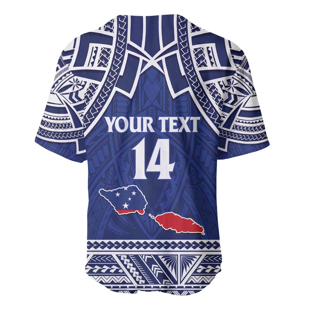 Custom Samoa Cricket Baseball Jersey Go Champions Samoan - Polynesian Pride