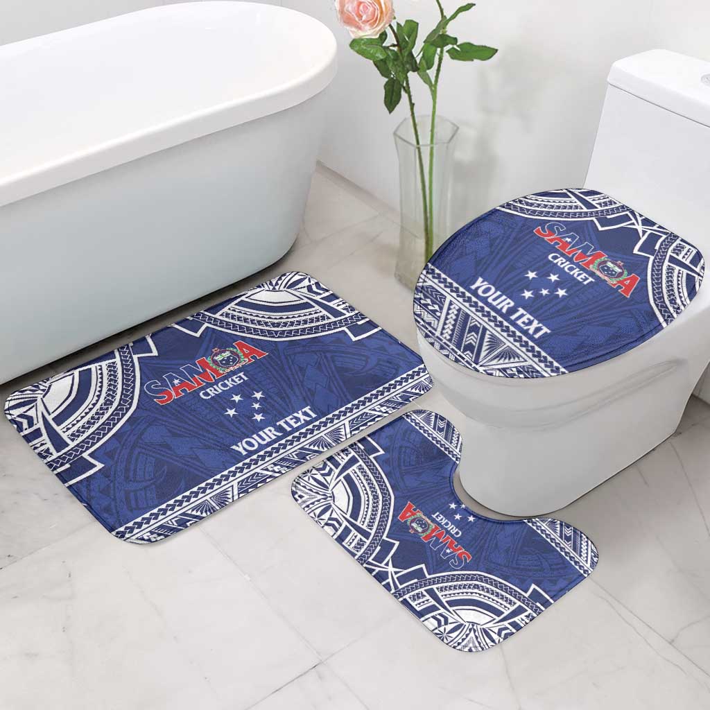 Custom Samoa Cricket Bathroom Set Go Champions Samoan LT14 - Polynesian Pride